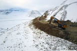 Restoring arctic tundra in Sveagruva at Svalbard Spitsberge 2- Norway